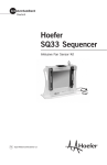 Hoefer SQ33 Sequencer