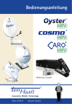 Oyster, Cosmo, Caro HDTV: Bedienung