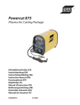 Powercut 875 - ESAB Welding & Cutting Products