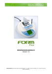 Bedienungsanleitung FORMplus - micro