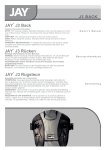 JAY® J3 Back - Altonaids Mobility Ltd