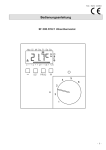 Anleitung Uhrenthermostat SF200