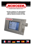 notice console cs 7000 isobus seed monitor cs 7000