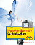 Photoshop Elements 7 - Der Meisterkurs - *ISBN 978-3-8272-4416
