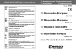 Barometer-kompas - CONRAD Produktinfo.