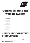 Cutting, Heating and Welding System