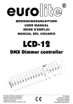 DMX Dimmer controller