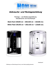Gebrauchs- und Montageanleitung