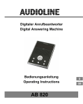 AB 820 - Audioline