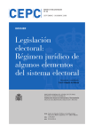 Régimen jurídico de algunos elementos del sistema electoral