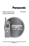 Bedienungsanleitung EB-GD92 Digitales Mobiltelefon