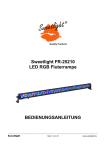 Sweetlight FR-25210 LED RGB Fluterrampe