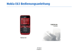 Nokia E63 Bedienungsanleitung