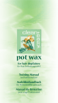 pot wax - Clean & Easy