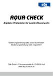 Söll Aqua-Check Bedienungsanleitung