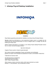 1 Infoniqa Payroll Desktop Installation
