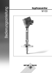 Bedienungsanleitung: Kopftransmitter M100