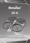 4-Kanal-Quadrocopter GH-4L, Drohne mit 360°-Flip-Funktion