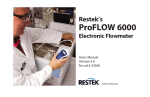 Restek's ProFLOW 6000 Electronic Flowmeter