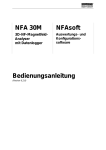 NFA 30M NFAsoft Bedienungsanleitung
