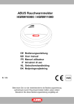 ABUS Rauchwarnmelder HSRM10000 / HSRM11000
