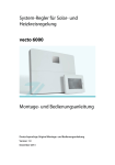 System-Regler für Solar- und Heizkreisregelung vecto