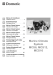 Marine Climate System MCS6, MCS12, MCS16