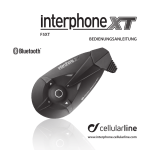 Interphone F5XT - Bedienungsanleitung