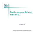 (VideoREC) und den dazugehörigen