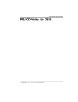 RSJ CD-Writer für OS/2