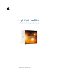 Logic Pro 9 Level Eins - Training