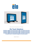 Bedienungsanleitung - Elo Touch Solutions