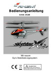 Bedienungsanleitung Helicopter Skyrider XL 2 - rc-modellbau