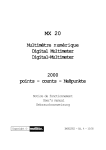 Multimètre n Multimètre numérique Digital Multimeter Digital