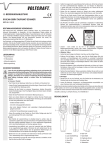 BEDIENUNGSANLEITUNG IR-SCAN-350RH TAUpUNkT