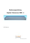 Bedienungsanleitung Digitaler Videosensor DMD - 4