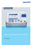 Eppendorf BioSpectrometer® basic