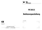 PC5015 Bedienungsanleitung