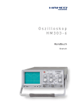 Oszilloskop HM303-6