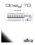 Obey 70 User Manual Rev. 6 Multi-Language