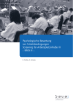 Bericht "Psychologische Bewertung von Arbeitsbedingungen