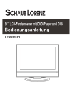 20'' LCD-Farbfernseher mit DVD-Player und DVB