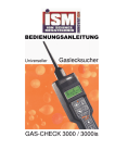 GAS-CHECK 3000 / 3000is - Compur Monitors & Co. KG