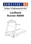 Laufband Runner 4000N