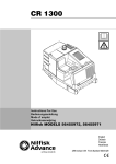 CR 1300 - Nilfisk PARTS