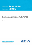 Gebrauchsanweisung FLOxPAP II, Patient, April 2012, Deutsch