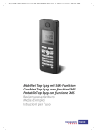 Mobilteil Top S329 mit SMS-Funktion Combiné Top