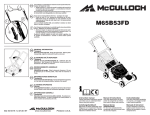 OM, McCulloch, M65B53FD, 96141014200, Lawn Mower, 2008