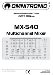 Multichannel Mixer