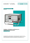 Bedienungsanleitung Tragbarer Analysator zur Messung von